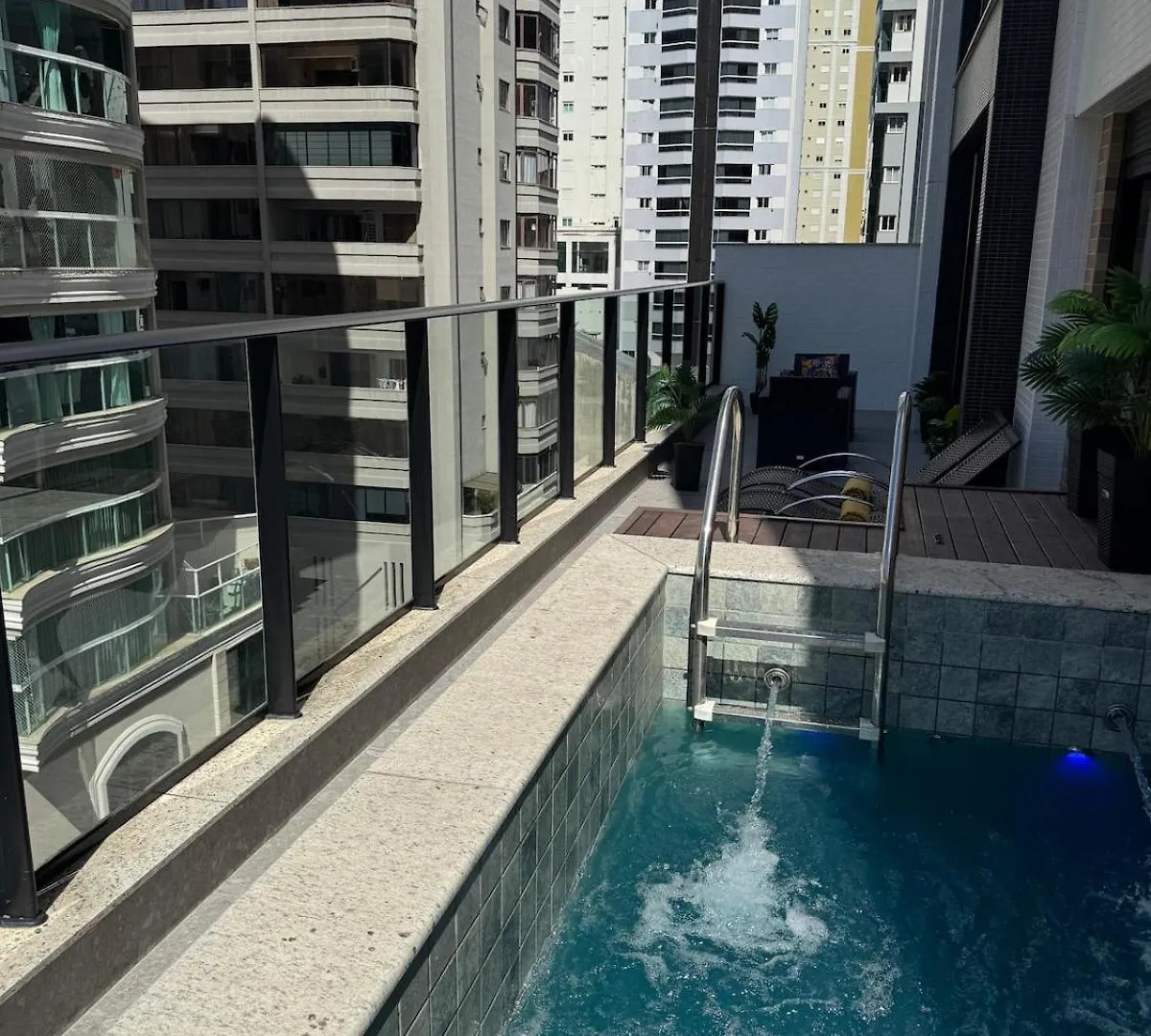 Apartment Ferienwohnung Charley Boy Flat Balneário Camboriú Brasilien